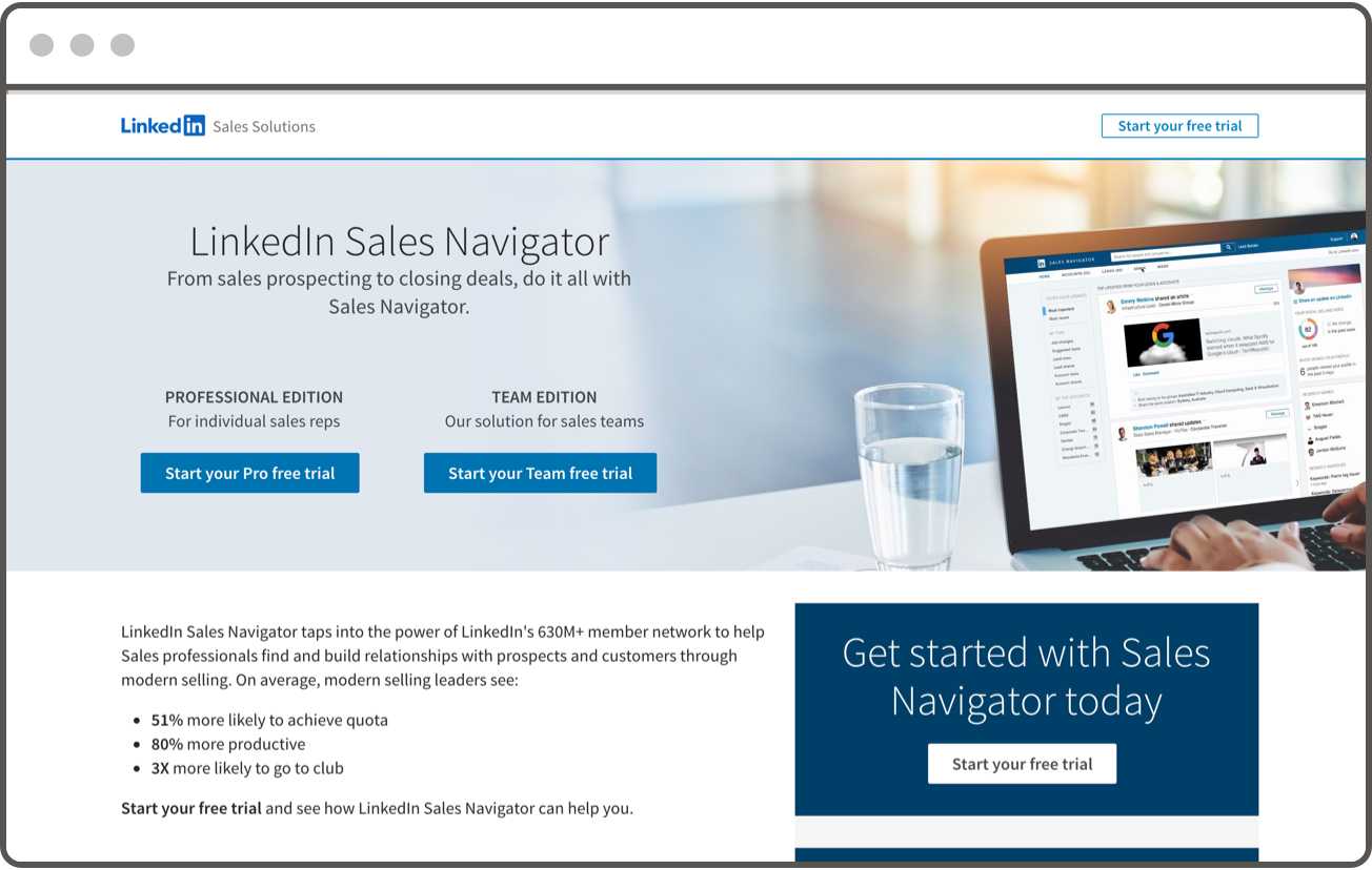 LinkedIn Sales Navigator LinkedIn Sales Navigator