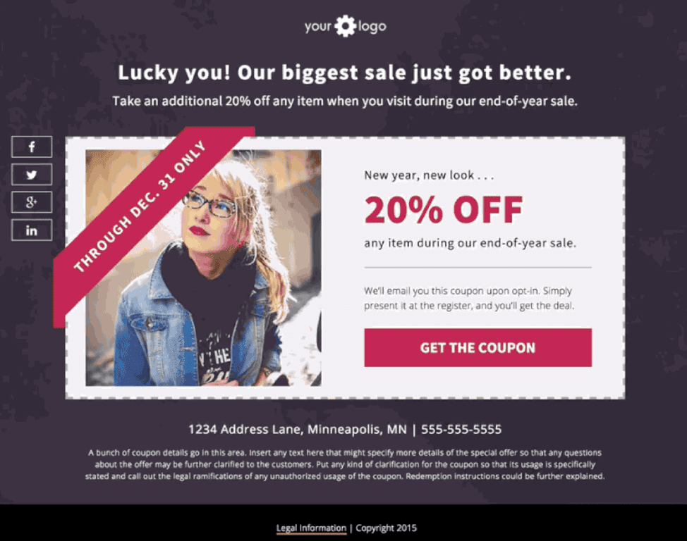 Free Coupon Lead Magnet Example Free Coupon Lead Magnet Example