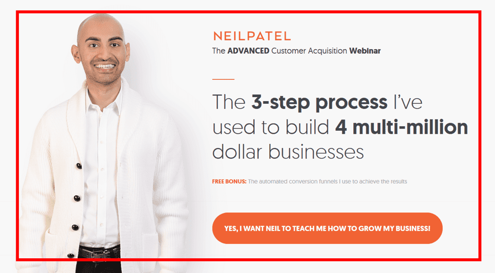 Neil Patel Expertise Lead Magnet Example Neil Patel Expertise Lead Magnet Example